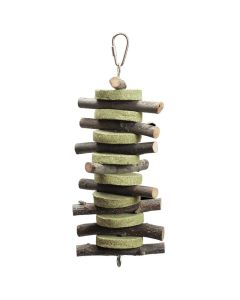 A&E Cage Comapny Small Nibbles Wood Stick Hay Stack
