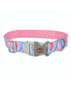Coastal Sublime Pink Tie-Dye 1.5" x 18"-26"
