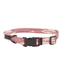 Coastal Water & Woods Bottomland Pink Collar 1" x 14"-20"