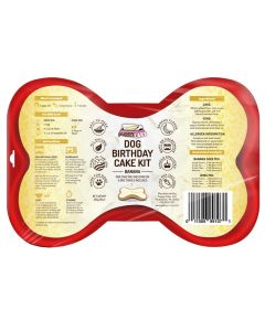 Puppy Cake Banana Birthday Cake Kit