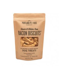 Portland Pet Food Grain & Gluten-free Bacon Biscuits 5 oz.