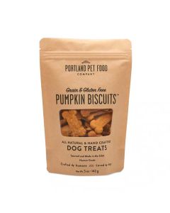 Portland Pet Food Grain & Gluten Free Pumpkin Biscuits 5 oz.