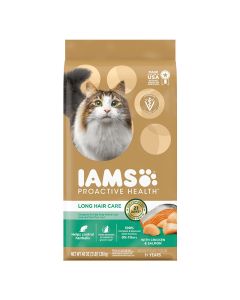 IAMS Proactive Health Long Hair Care Dry Cat Food 3 lbs