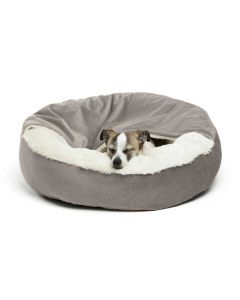 Outward Hound Grey Cozy Cuddler 24" x 24"