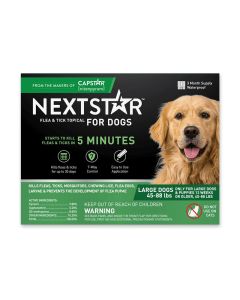 NextStar Flea & Tick Topical Large Dogs 45-88 lbs