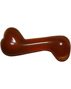 Indipets All Natural Rubber Bone Dog Toy Medium