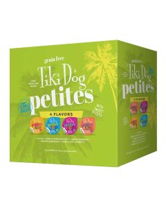 Tiki Dog Petites Grain-Free Variety Pack Cups 10 ct