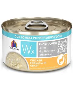 Weruva Wx Phos Focused Chicken in Gravy Hydrating Puree 3oz