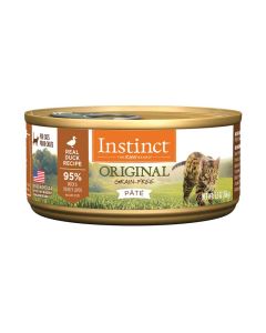 Instinct Original Grain free Cat Pate Real Duck Recipie 3oz