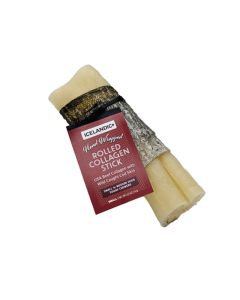Icelandtic Beef Collagen Dental Chew Fish Skin Wrap 8"
