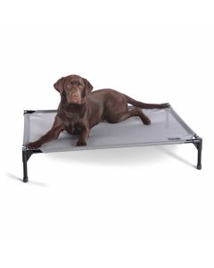 K&H All Weather Pet Cot Gray Large 30" X 42" X 7"