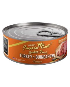 Fussie Cat Market Fresh Turkey & Guineafoul Recipe 5.5oz.