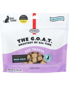 Primal The G.O.A.T. Freeze-Dried Chicken & Goat Milk Treats for Cats 1 oz.