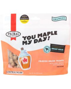 Primal You Maple My Day Freeze-Dried Treats w/ Pork, Maple and Goat Milk 2 oz.