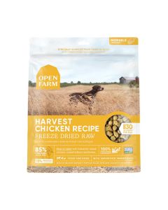 Open Farm Harvest Chicken Freeze Dried Raw Dog Food 22 oz.