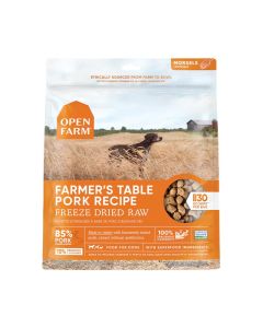 Open Farm Farmer�s Table Pork Freeze Dried Raw Dog Food 13.5 oz