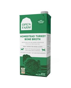 Open Farm Homestead Turkey Bone Broth 32 fl oz