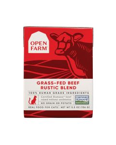 Open Farm Grass-Fed Beef Rustic Blend Wet Cat Food 5.5 oz