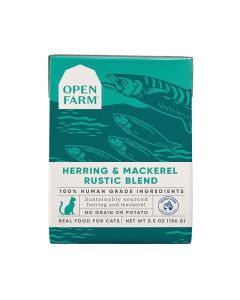 Open Farm Herring & Mackerel Rustic Blend Wet Cat Food 5.5 oz