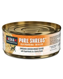 KOHA Pure Shreds Shredded Chicken Breast Entree for Cats 5.5 oz.