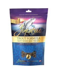 Zignature Trout Soft Moist Treat 4oz