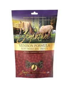 Zignature Venison Soft Moist Treats 4oz