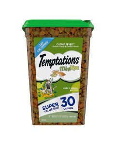 Temptations MixUps Catnip Fever Flavor Soft & Crunchy Cat Treats 30oz
