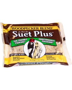 Suet Plus Woodpecker Blend Suet Cake 11 oz