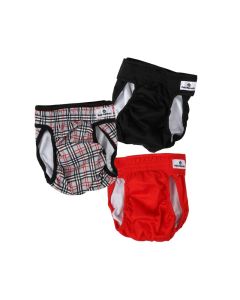 Pet Parents Premium Male & Female Dog Diapers Designer 3 pk Medium