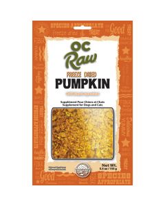 OC Raw Freeze Dried Pumpkin Supplement for Dogs & Cats 5.5 oz