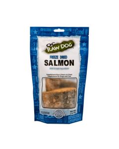 OC Raw Freeze-Dried Salmon Fillet Dog Treats 3.2oz Bag