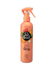 Pet Head Quick Fix Dry Clean Spray Peach w/Argan Oil 10 oz.