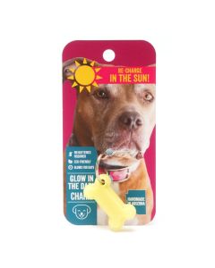 Glow Your Pup Up Glow in the Dark Charm Bone Shape