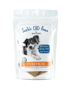 Suzie's CBD Bones Pumpkin Treats for Big Dogs 16 oz.