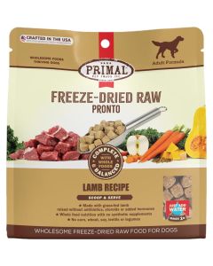 Primal Freeze-Dried Raw Pronto Lamb Recipe 25 oz.