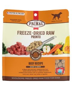 Primal Freeze-Dried Raw Pronto Beef Recipe 25 oz.