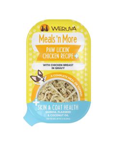 Weruva Paw Lickin Chicken Plus Meals'n More Chicken Breast in Gravy 3.5oz