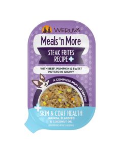 Weruva Steak Frites Plus Meals'n More Beef, Pumpkin & Sweet Potato 3.5oz