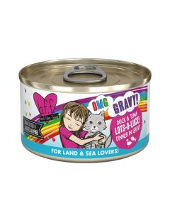 Weruva BFF OMG Gravy Lots O Luck Duck & Tuna Can 2.8oz