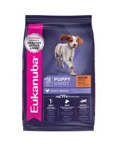 Eukanuba Medium Breed Puppy Dry Dog Food 4.5 lbs.