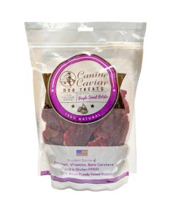 Canine Caviar Dog Treats Dried Purple Sweet Potato 2 lbs.