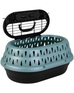 Petmate Top Load Cat Kennel Pearl Green Frost 19"
