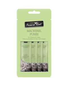Fussie Cat Mackerel Purée 4pk