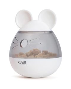 Catit PIXI Treat Dispenser White Mouse