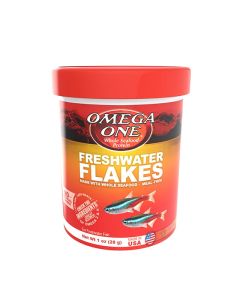 Omega One Freshwater Flakes 1 oz