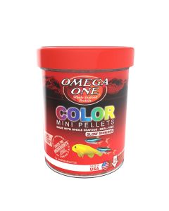 Omega One Slow-Sinking Color Mini Pellets 1.8 oz