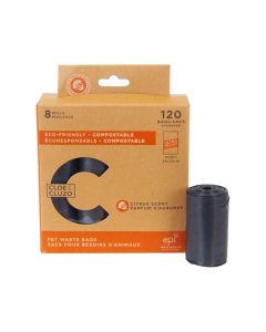 CLOEeCLUZO Pet Waste Bags Citrus Scent 120ct