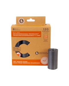 CLOEeCLUZO Pet Waste Bags Unscented 120ct