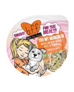 Weruva B.F.F. Fun Size Meal You My Munchkin Chicken Breast,Rice,Pumkin 2.75oz