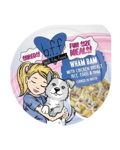 Weruva B.F.F. Fun Size Meal Wham Bam Chicken, Rice, Eggs, & Ham 2.75oz